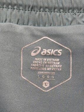 Asics Teal Performance Athletic Top with Logo